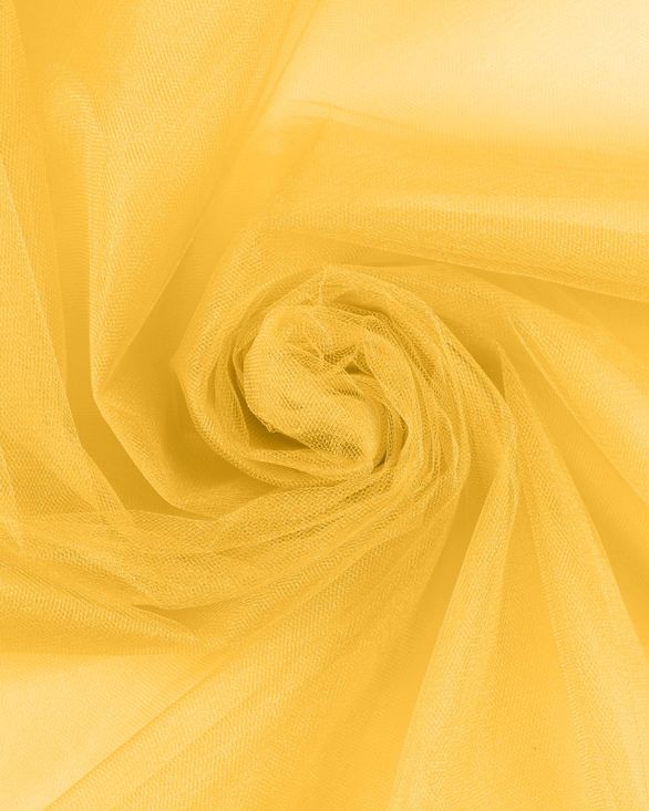 Фатин в рулоне средней жесткости (желтый) FKN-18-roll