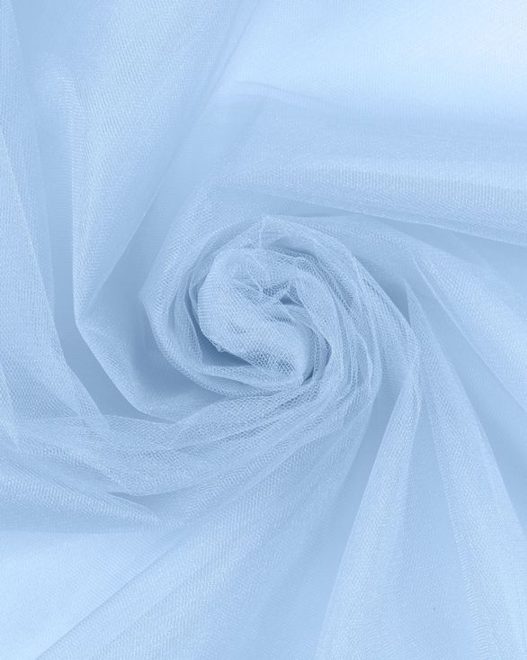 Фатин в рулоне средней жесткости (небесный) FKN-26-roll