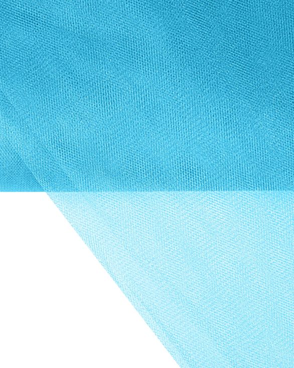 Фатин в рулоне средней жесткости (бирюзовый) FKN-29-roll