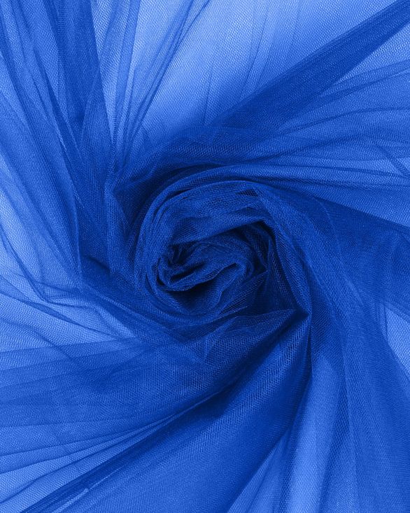 Фатин в рулоне средней жесткости (синий) FKN-37-roll