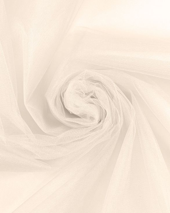 Фатин в рулоне средней жесткости (кремовый) FKN-5-roll