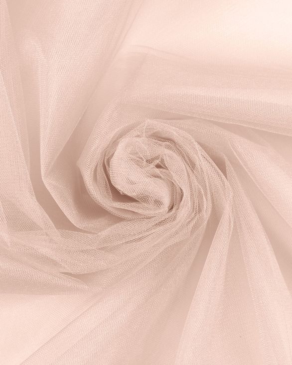 Фатин в рулоне средней жесткости (светло-персиковый) FKN-6-roll