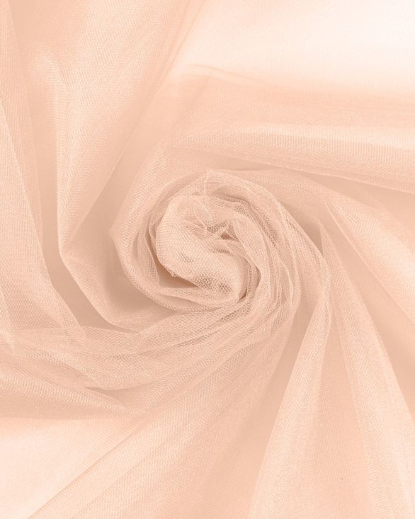 Фатин в рулоне средней жесткости (персиковый крем) FKN-7-roll