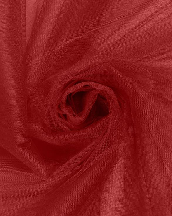 Фатин в рулоне средней жесткости (красный) FKN-53-roll