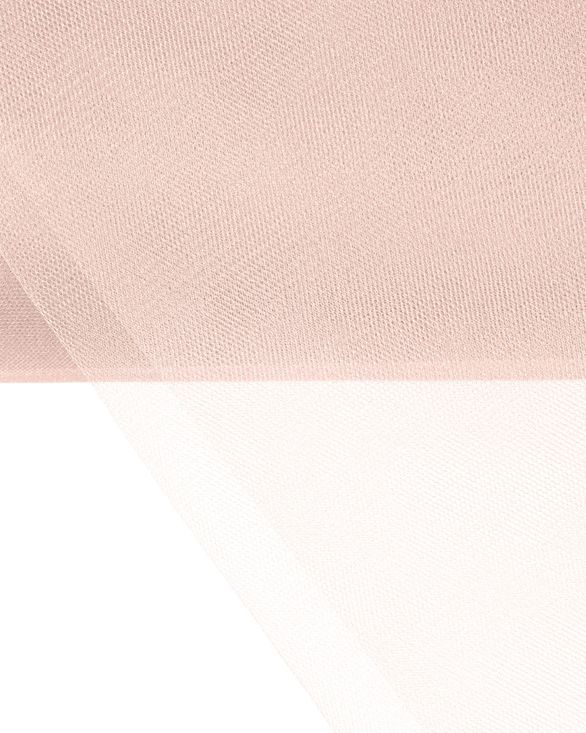 Фатин в рулоне средней жесткости (розовый персик) FKN-65-roll