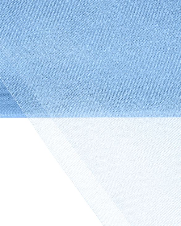 Фатин в рулоне средней жесткости (голубино-синий) FKN-66-roll