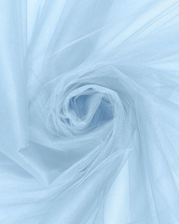 Фатин в рулоне средней жесткости (голубой туман) FKN-68-roll