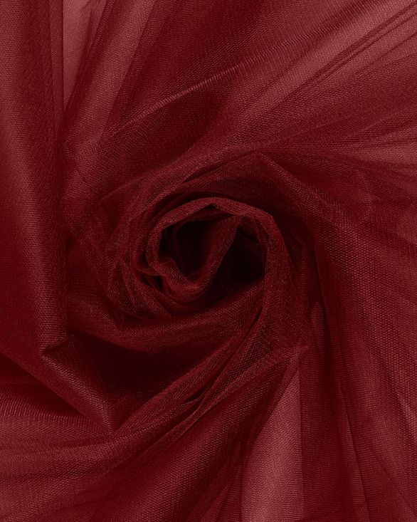 Фатин в рулоне средней жесткости (винный) FKN-71-roll