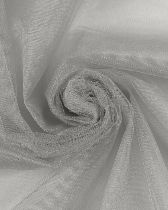 Фатин в рулоне средней жесткости (серый мрамор) FKN-119-roll